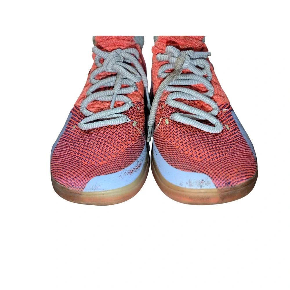 Nike Zoom KD 11 EYBL Peach Jam Hot Punch Lime Blast AO2602-600 Mens Basketball